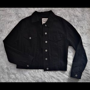 Bluenotes Classic Fit Black Denim Jacket